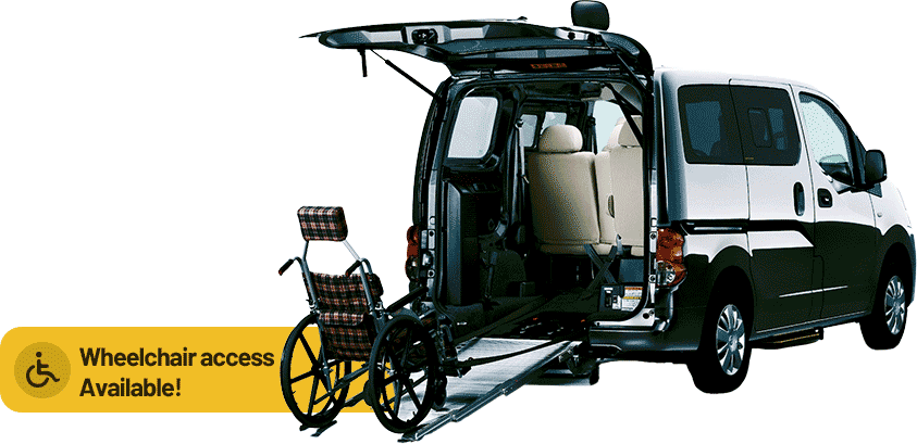 wheelchair accessible minicabs in Reigate - Reigate Airport Cabs